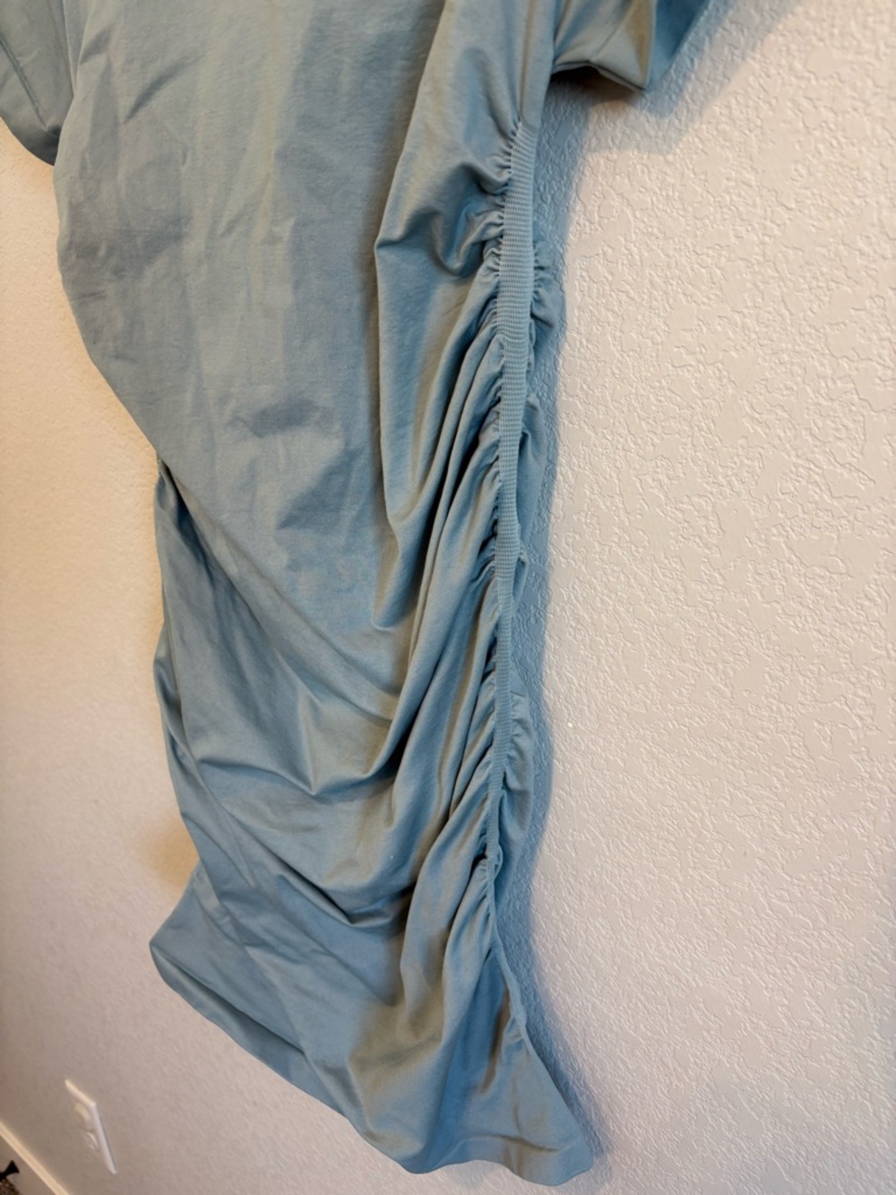 BLANQI Maternity Bodycon Dress M/L Blue Stretch Dress - Picture 9 of 9